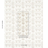 Schumacher Georgia Wildflowers Neutral Fabric