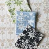 Schumacher Georgia Wildflowers Blue Fabric