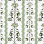 Schumacher Delft Waves Green Wallpaper