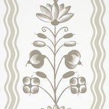 Schumacher Delft Waves Neutral Wallpaper