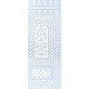 Schumacher Bamboo Trellis Panel A Blue Wallpaper