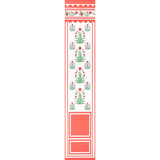 Schumacher Royal Poppy Panel B Red Wallpaper