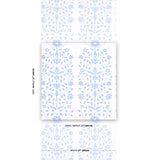 Schumacher Jaipur Mughal Flower Blue Wallpaper