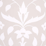 Schumacher Jaipur Mughal Flower Neutral Wallpaper