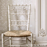 Schumacher Jaipur Mughal Flower Neutral Wallpaper