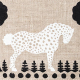 Schumacher Polka Dot Pony Tape Natural Trim