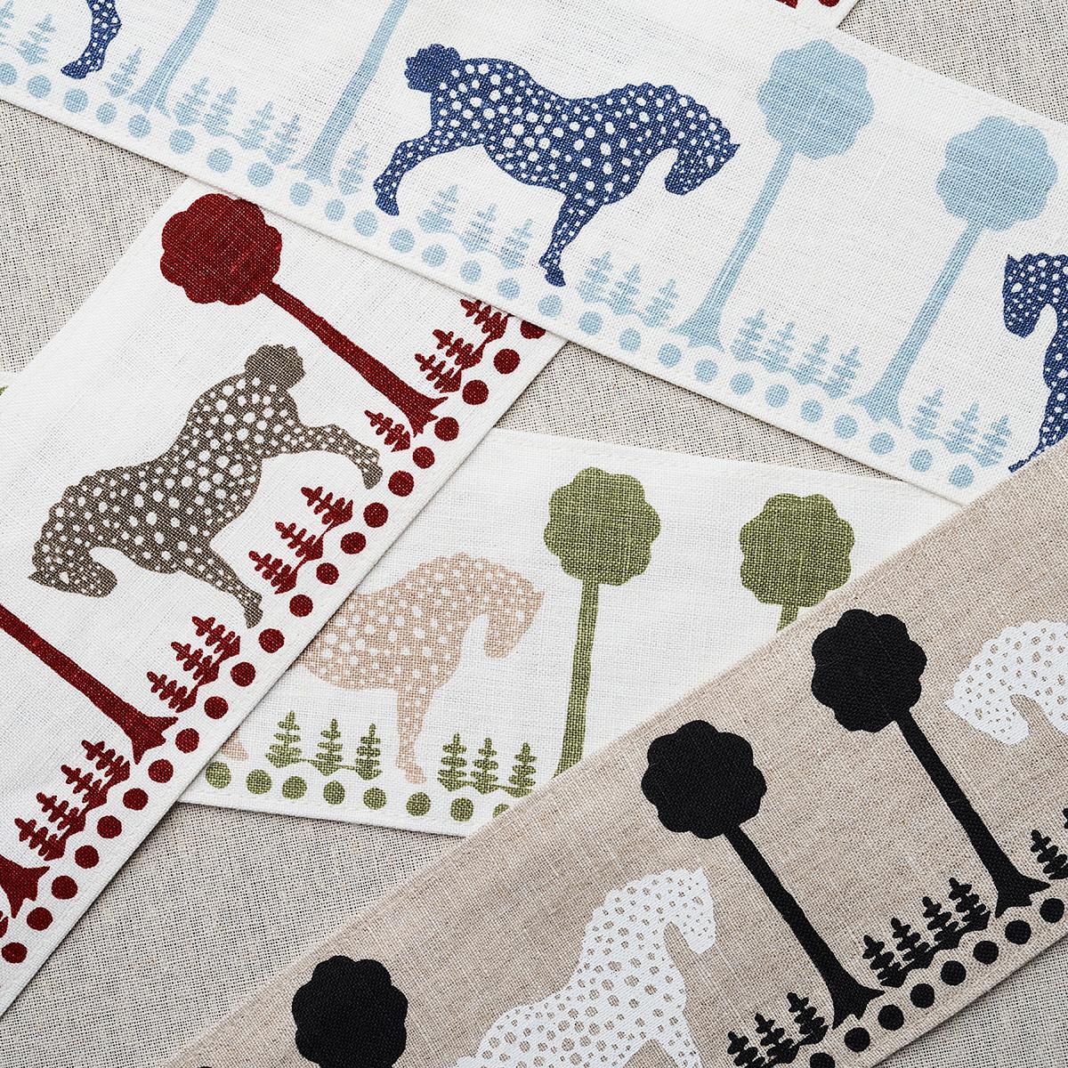 Schumacher Polka Dot Pony Tape Natural Trim