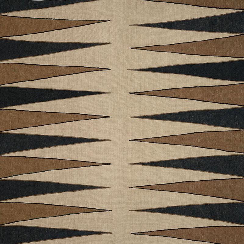 Schumacher Moorea Lava Black Fabric