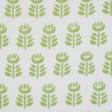 Schumacher Rosenborg Hand Print Green Fabric
