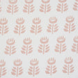 Schumacher Rosenborg Hand Print Pink Fabric