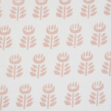 Schumacher Rosenborg Hand Print Pink Fabric