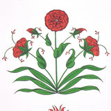 Schumacher Poppy Stripes Red Wallpaper