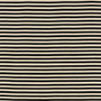 Schumacher Geoffrey Metallic Stripe Obsidian Fabric