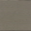 Schumacher Geoffrey Metallic Stripe Obsidian Fabric