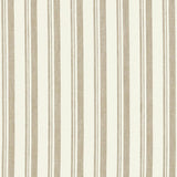 Schumacher Capri Beige/White Fabric