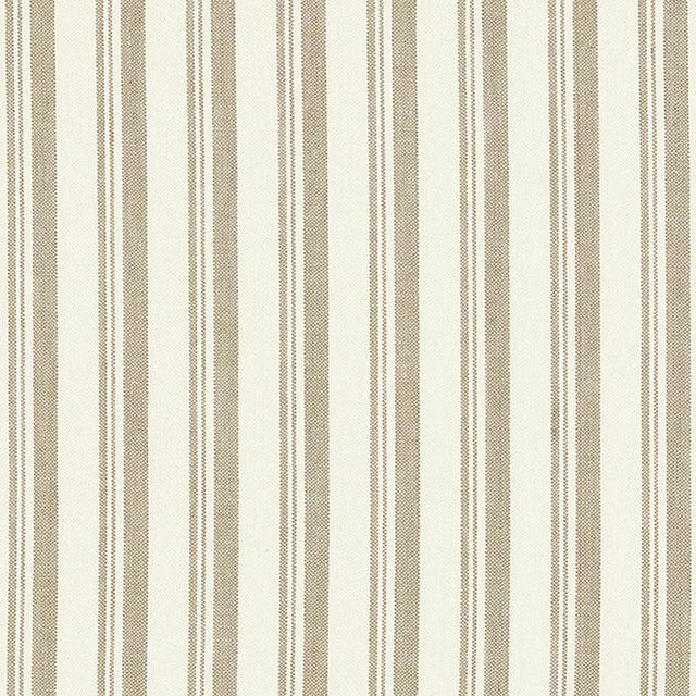 Schumacher Capri Beige/White Fabric