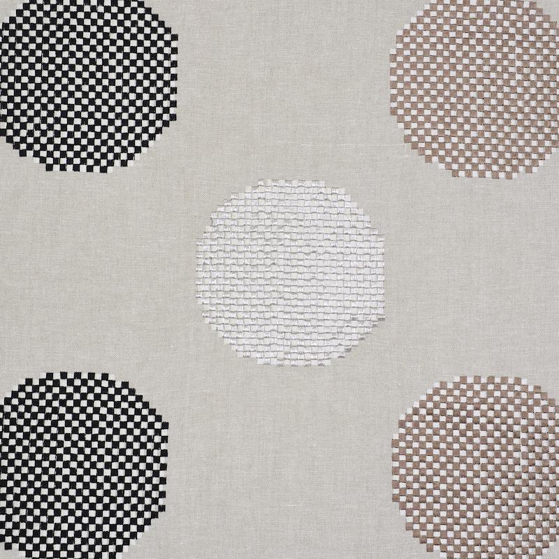 Schumacher Hansen Embroidery Neutral Fabric