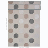 Schumacher Hansen Embroidery Neutral Fabric