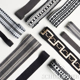 Schumacher Charcoal Lubeck Tape