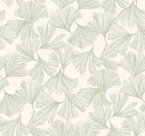 Antonina Vella Ginkgo Toss Green Wallpaper