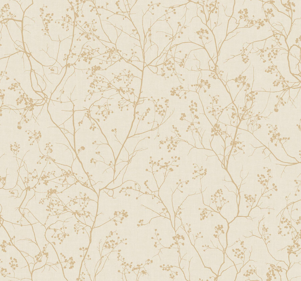 Antonina Vella Luminous Branches Cream/Gold Wallpaper