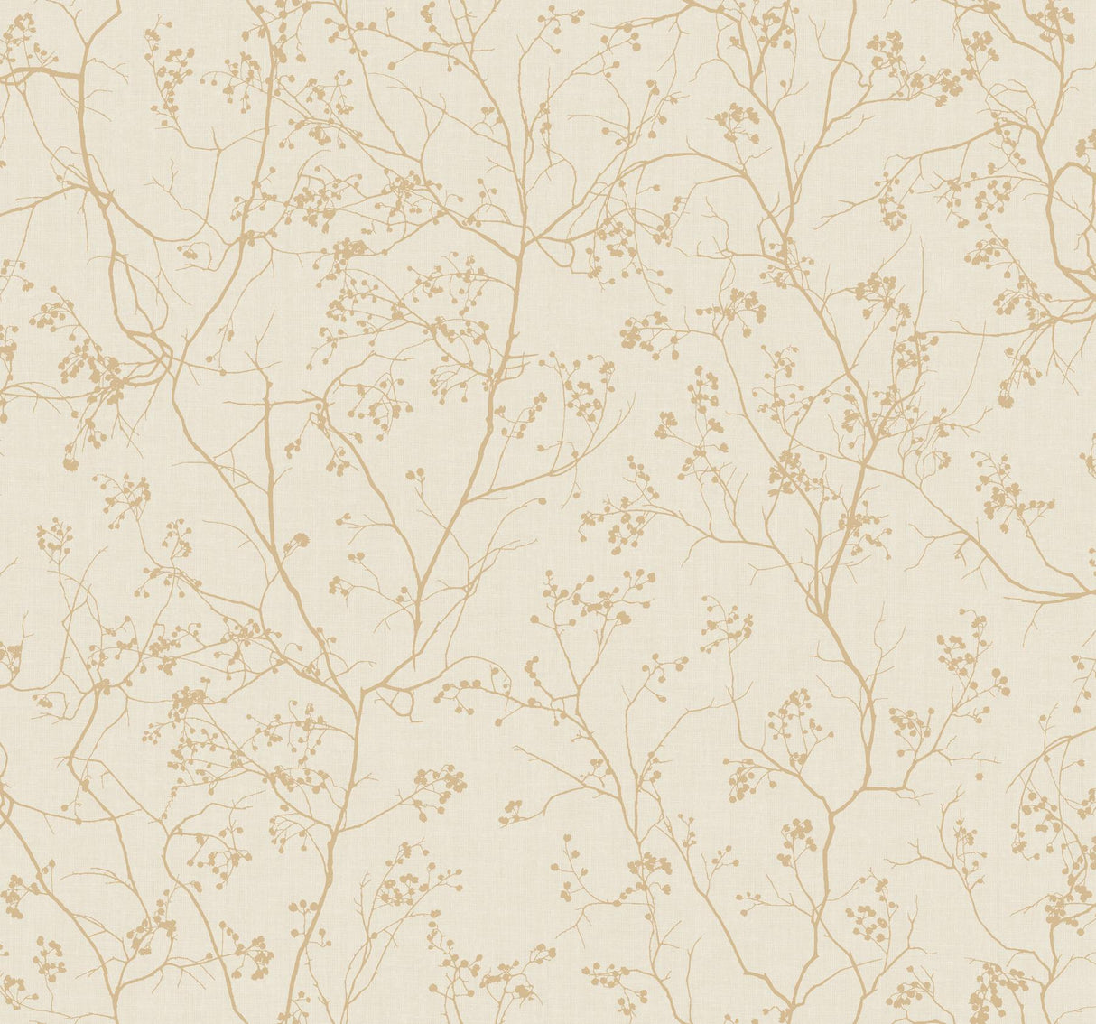 Antonina Vella Luminous Branches Cream/Gold Wallpaper