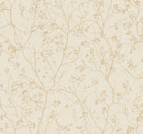 Antonina Vella Luminous Branches Cream/Gold Wallpaper