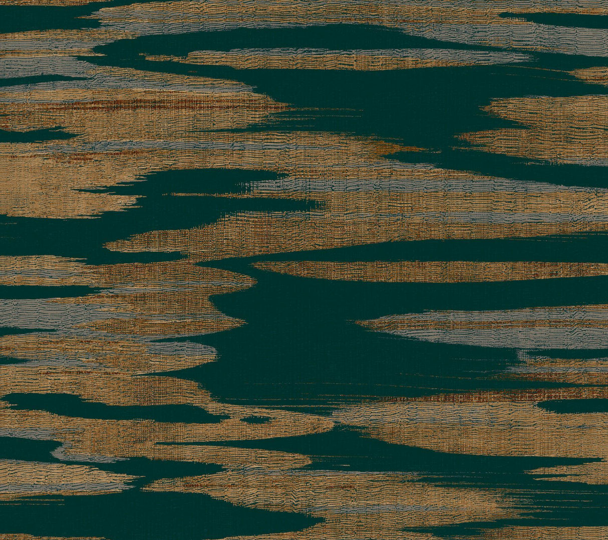 Antonina Vella Nimbus Teal Wallpaper