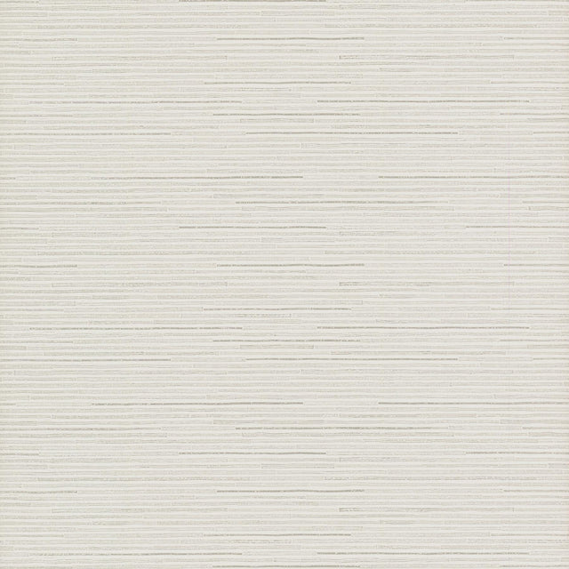 Antonina Vella Ribbon Bamboo White/Silver Wallpaper