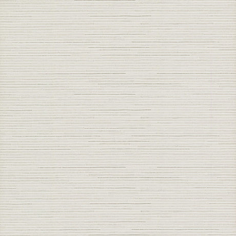 Antonina Vella Ribbon Bamboo White/Silver Wallpaper