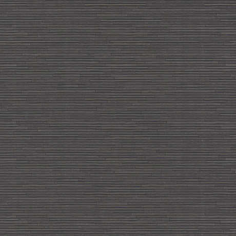 Antonina Vella Ribbon Bamboo Black/Silver Wallpaper