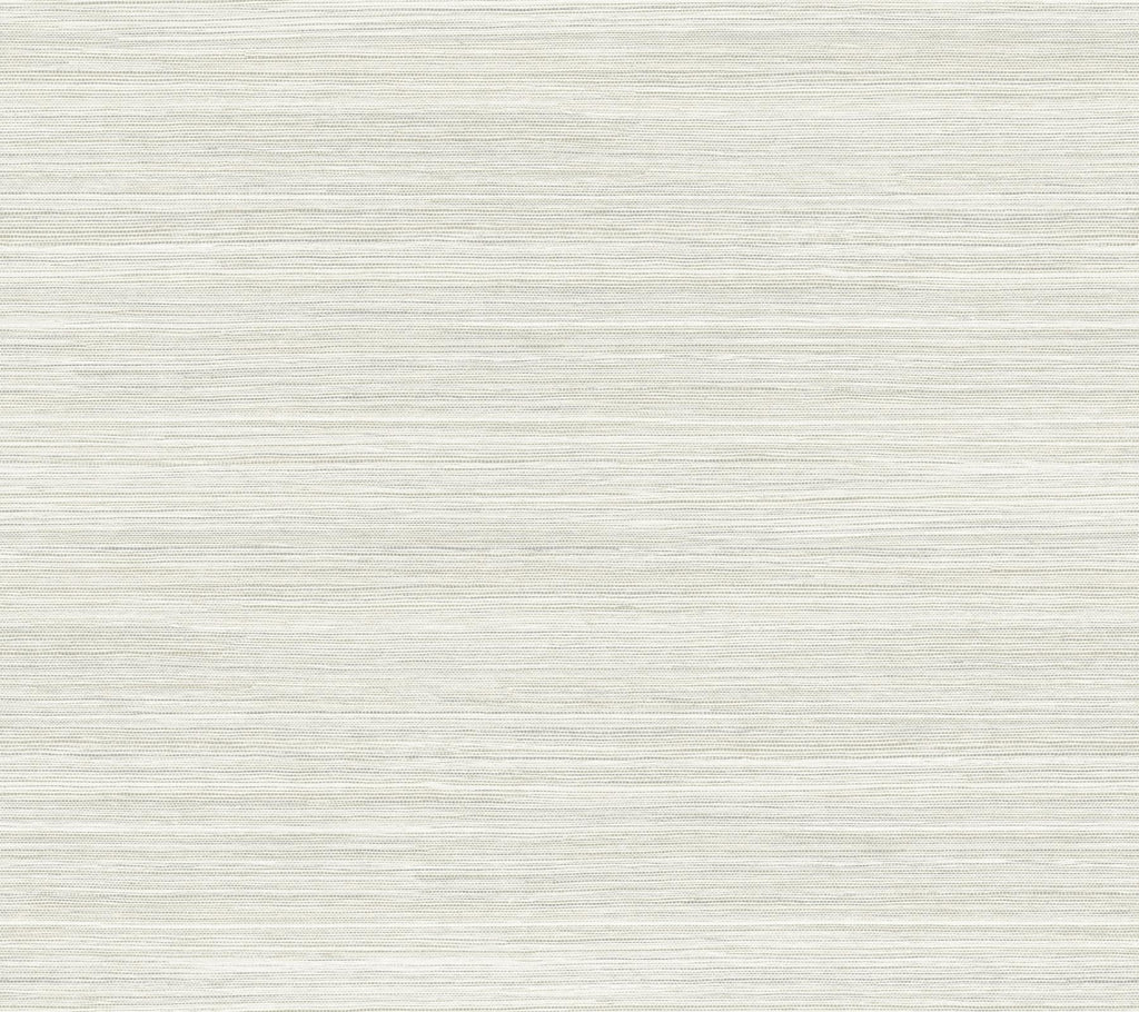 York Cattail Weave Peel & Stick White Wallpaper