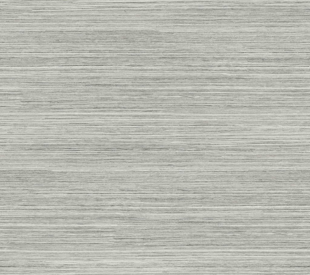 York Cattail Weave Peel & Stick Grey Wallpaper