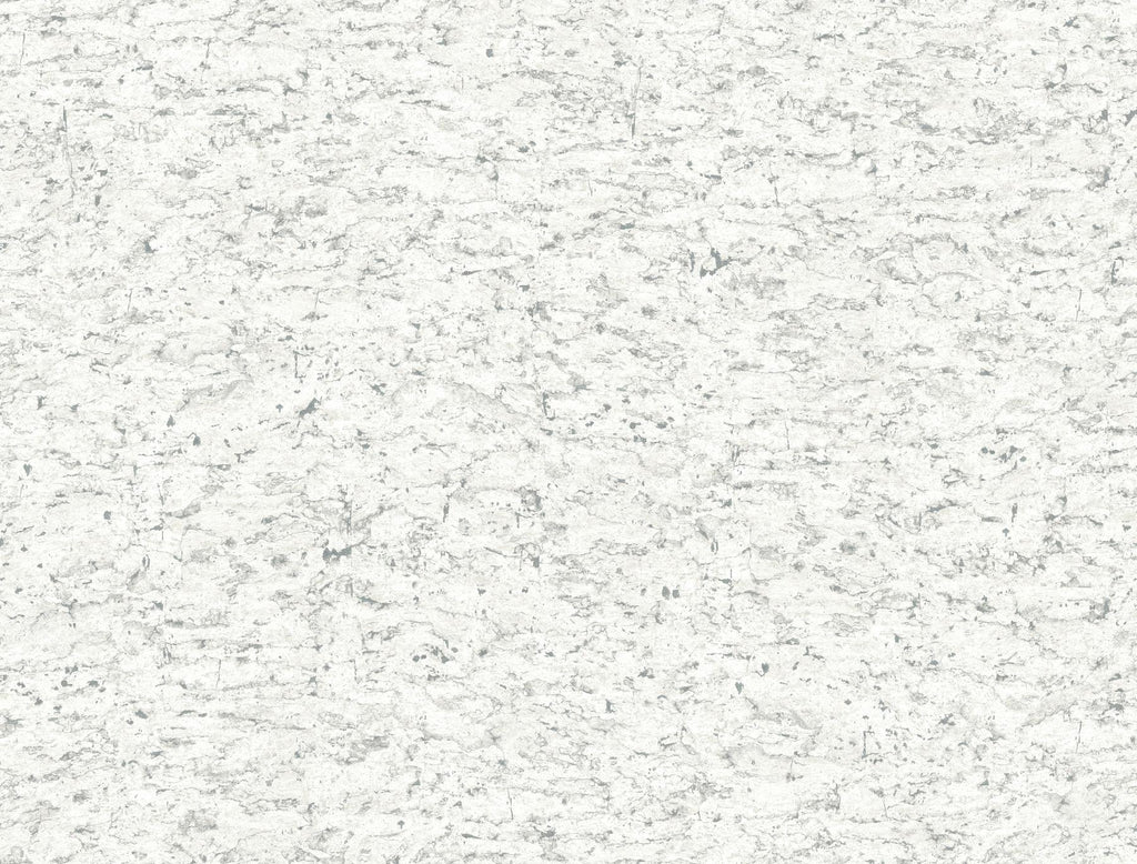 York Shimmering Cork Peel & Stick White Wallpaper
