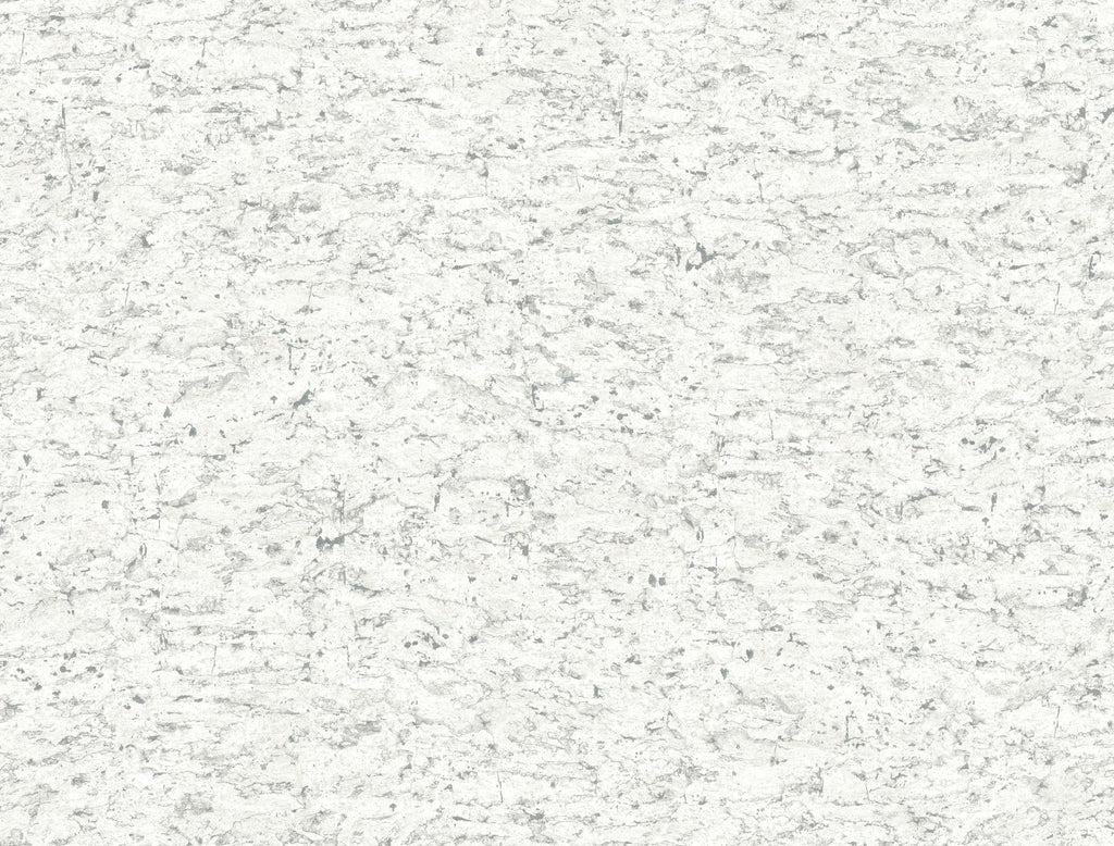 York Shimmering Cork Peel & Stick White Wallpaper