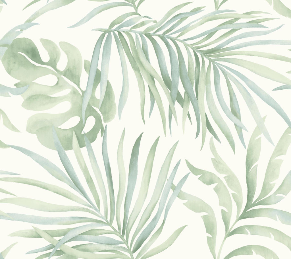 Candice Olson Paradise Palm Peel & Stick Aloe Wallpaper