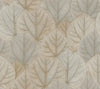 Candice Olson Leaf Concerto Peel And Stick Warm Taupe Wallpaper