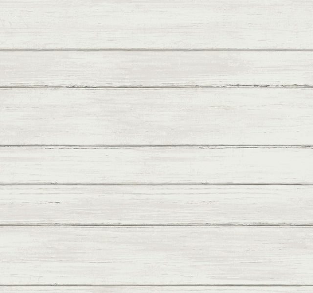 York White Broad Side White Wallpaper