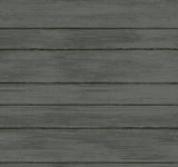 York Black Broad Side Black Wallpaper