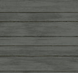 York Black Broad Side Black Wallpaper