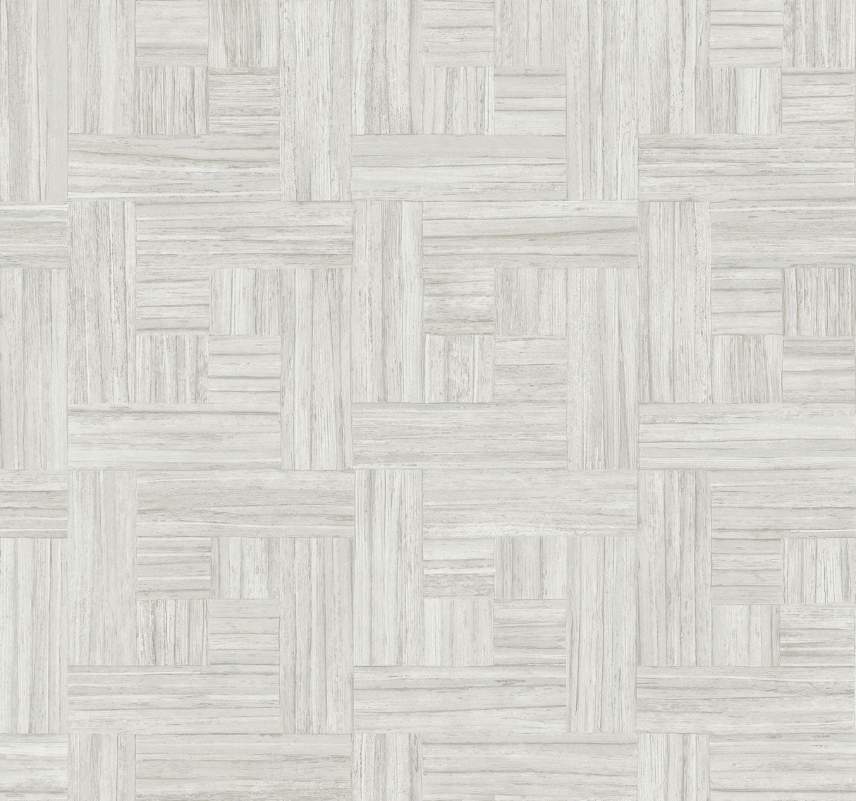 York White Tesselle White Wallpaper