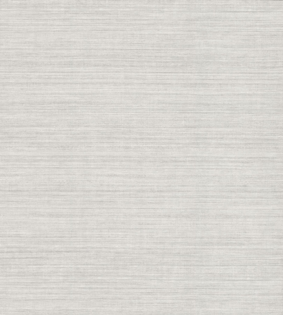 York Grey Tasar Silk Grey Wallpaper