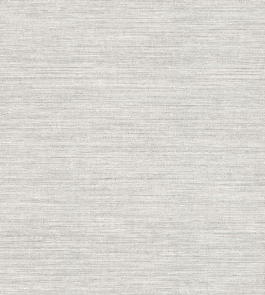 York Grey Tasar Silk Grey Wallpaper