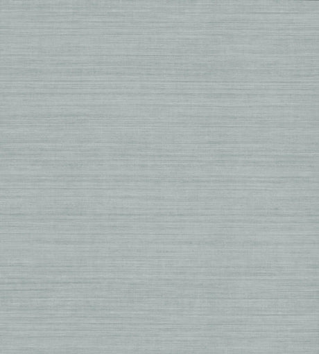 York Blue Tasar Silk Blue Wallpaper