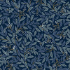 Rifle Paper Co. Willowberry Peel And Stick Navy Wallpaper