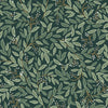 Rifle Paper Co. Willowberry Peel And Stick Emerald Wallpaper