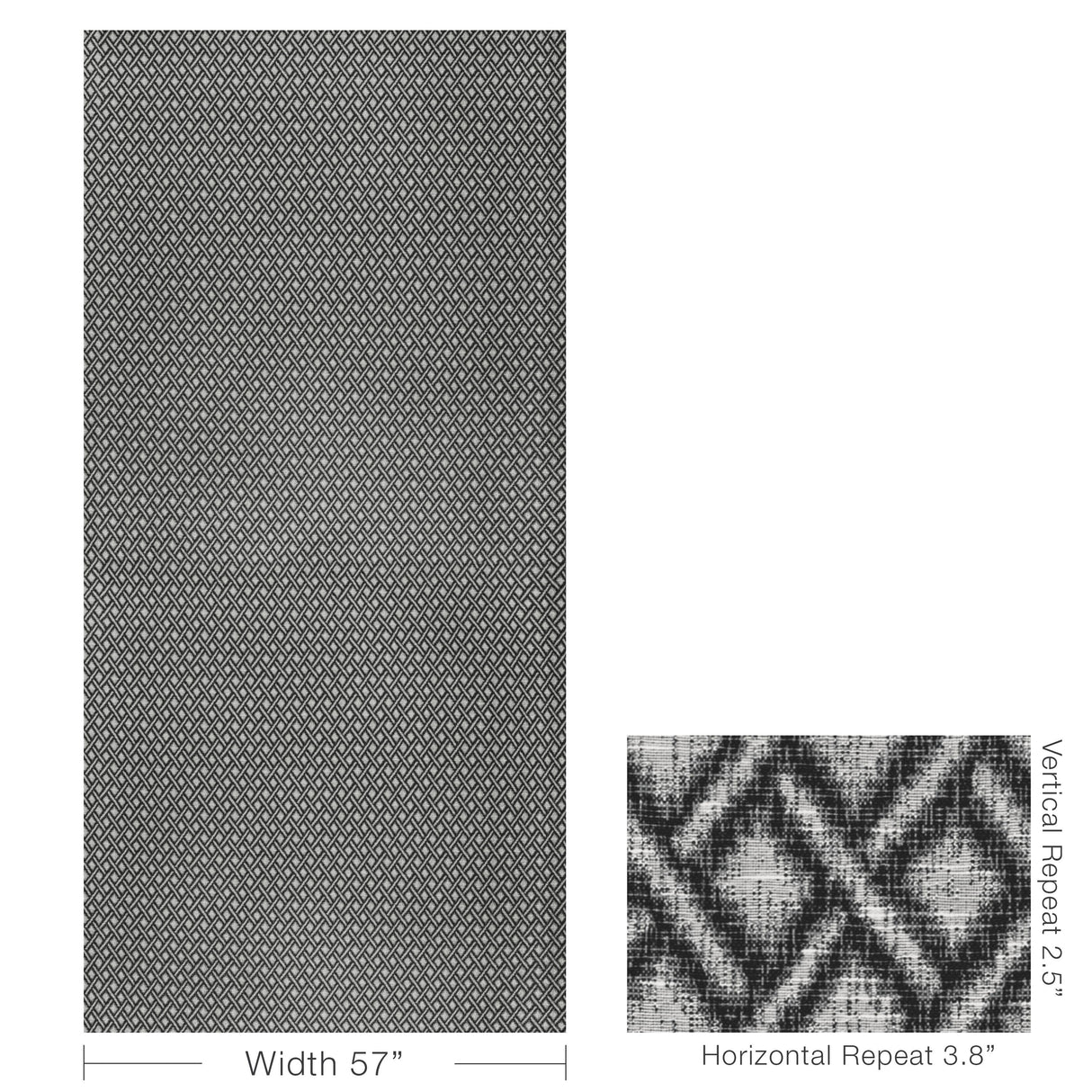 Kravet CASS CHARCOAL Upholstery Fabric