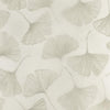 Kravet Gingko Leaf Platinum Drapery Fabric
