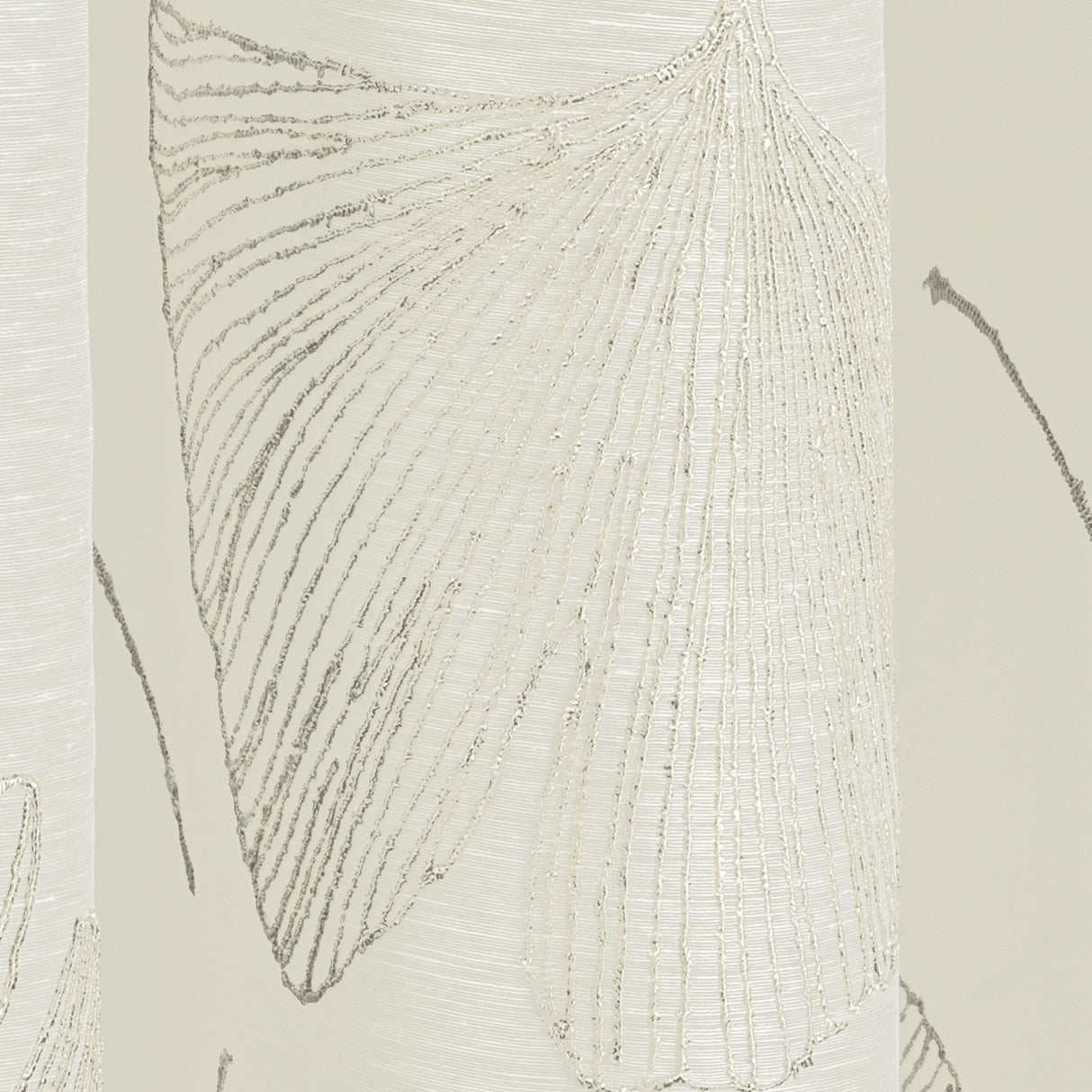 Kravet GINGKO LEAF PLATINUM Drapery Fabric