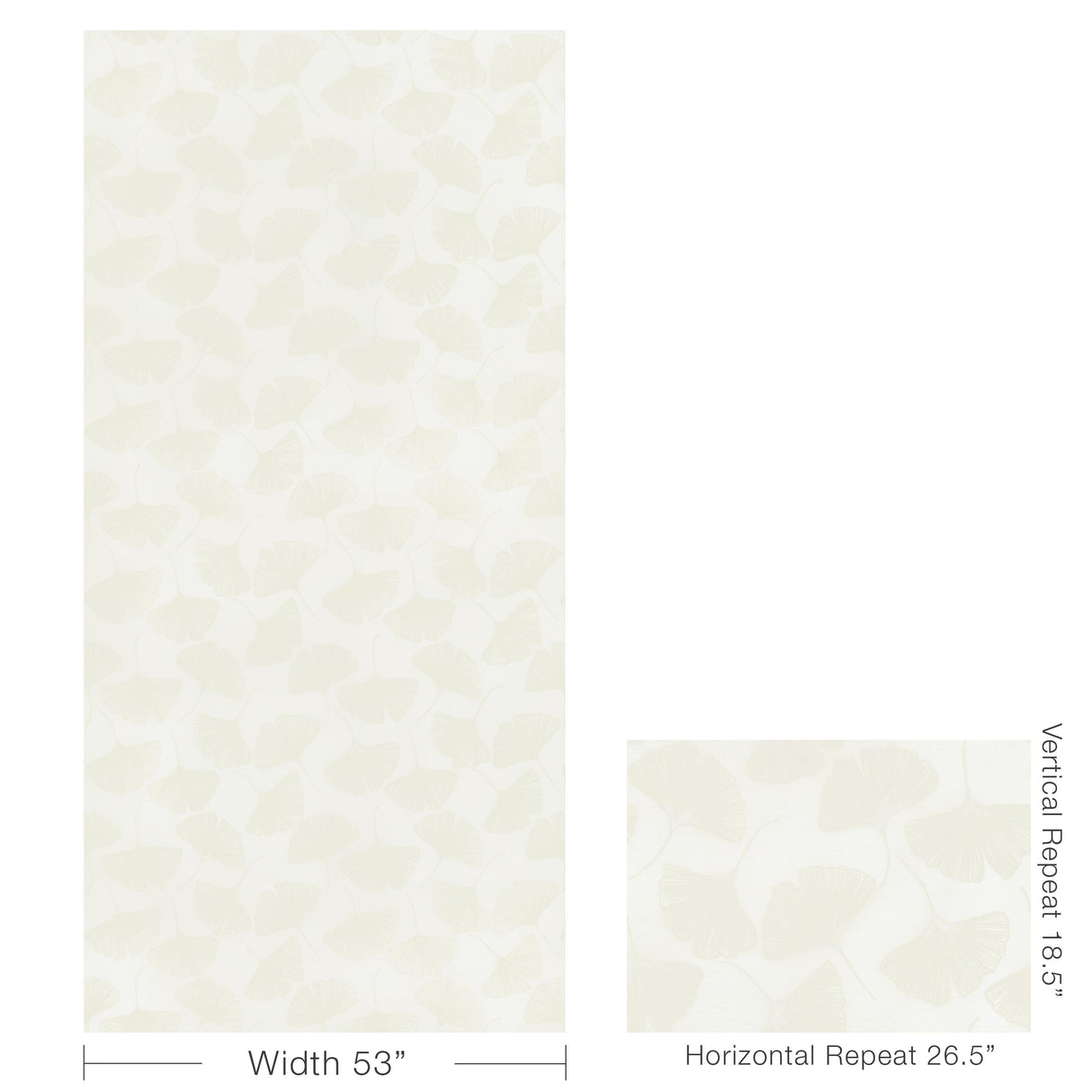 Kravet GINGKO LEAF PEARL Drapery Fabric